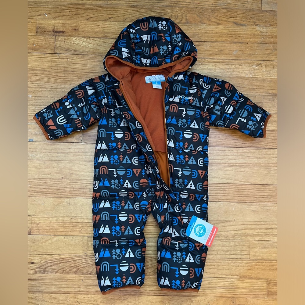 Infant Boys Columbia Snuggly Bunny Bunting Snowsuit